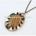 Factory Direct Sale Grace Flower Pattern Large Rhinestone Necklaces